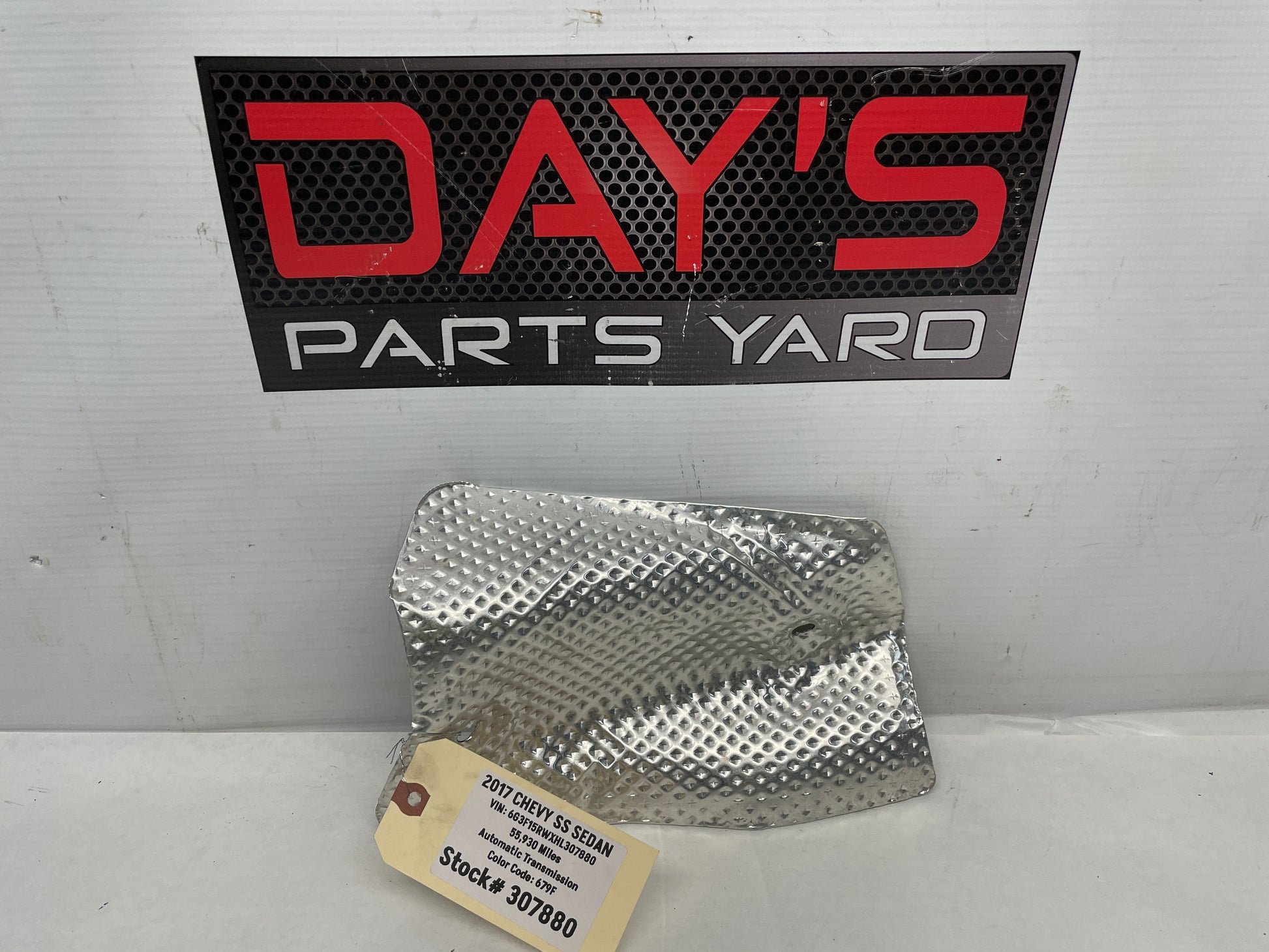 2017 Chevy SS Sedan Engine Bay Cabin Filter Box Heat Shield OEM - Day's Parts Yard