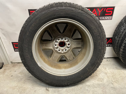 2013 GMC Sierra C1500 SLE Wheels & Tires Bridgestone Dueler Set 20X8.5 - Day's Parts Yard
