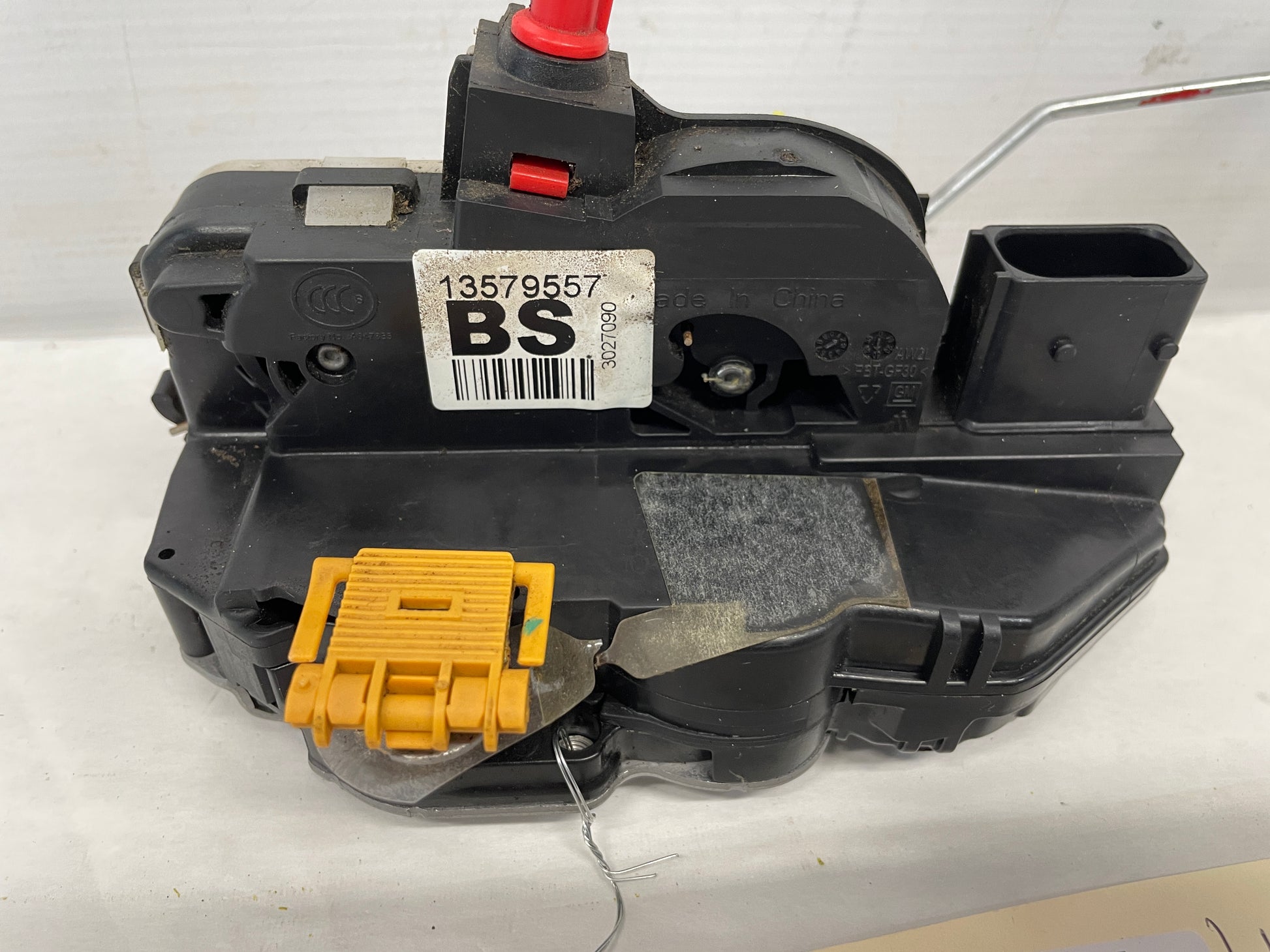 2017 Chevy SS Sedan LH Driver Rear Door Lock Actuator OEM - Day's Parts Yard