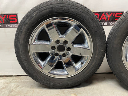 2013 GMC Sierra C1500 SLE Wheels & Tires Bridgestone Dueler Set 20X8.5 - Day's Parts Yard
