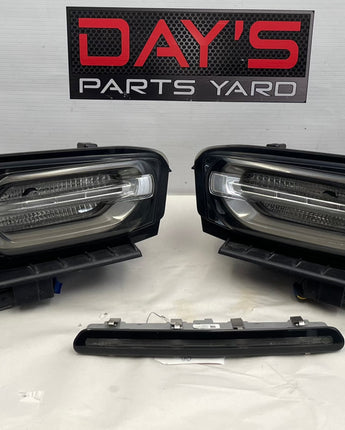 2019 Chevy Camaro ZL1 Smoked Clear Tail Light Taillight 3rd Set OEM