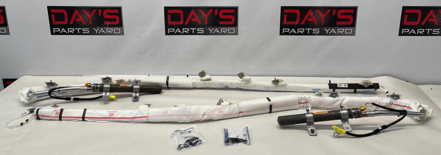 2014 -2019 SILVERADO SIERRA EXTENDED CAB CURTAIN ROOF AIR BAGS AIRBAGS SET - Day's Parts Yard