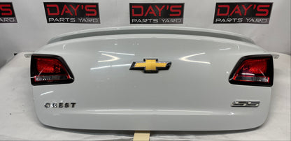 2017 Chevy SS Sedan Trunk Deck Lid w/ Spoiler OEM