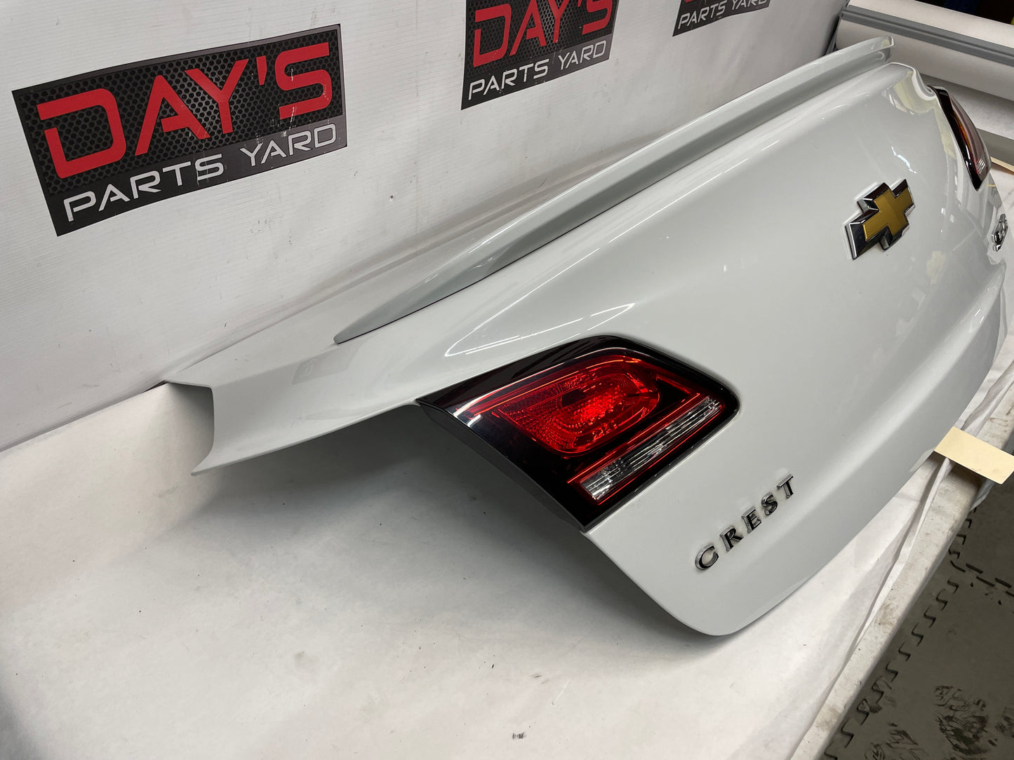 2017 Chevy SS Sedan Trunk Deck Lid w/ Spoiler OEM