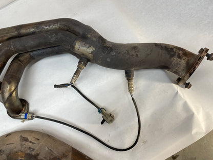 2010 Cadillac CTS-V Sedan Aftermarket Long Tube Headers w/ Exhaust Extension Pipes