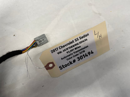 2017 Chevy SS Sedan LH Driver Exterior Side Mirror w/ Lane Change Assist OEM - Day's Parts Yard