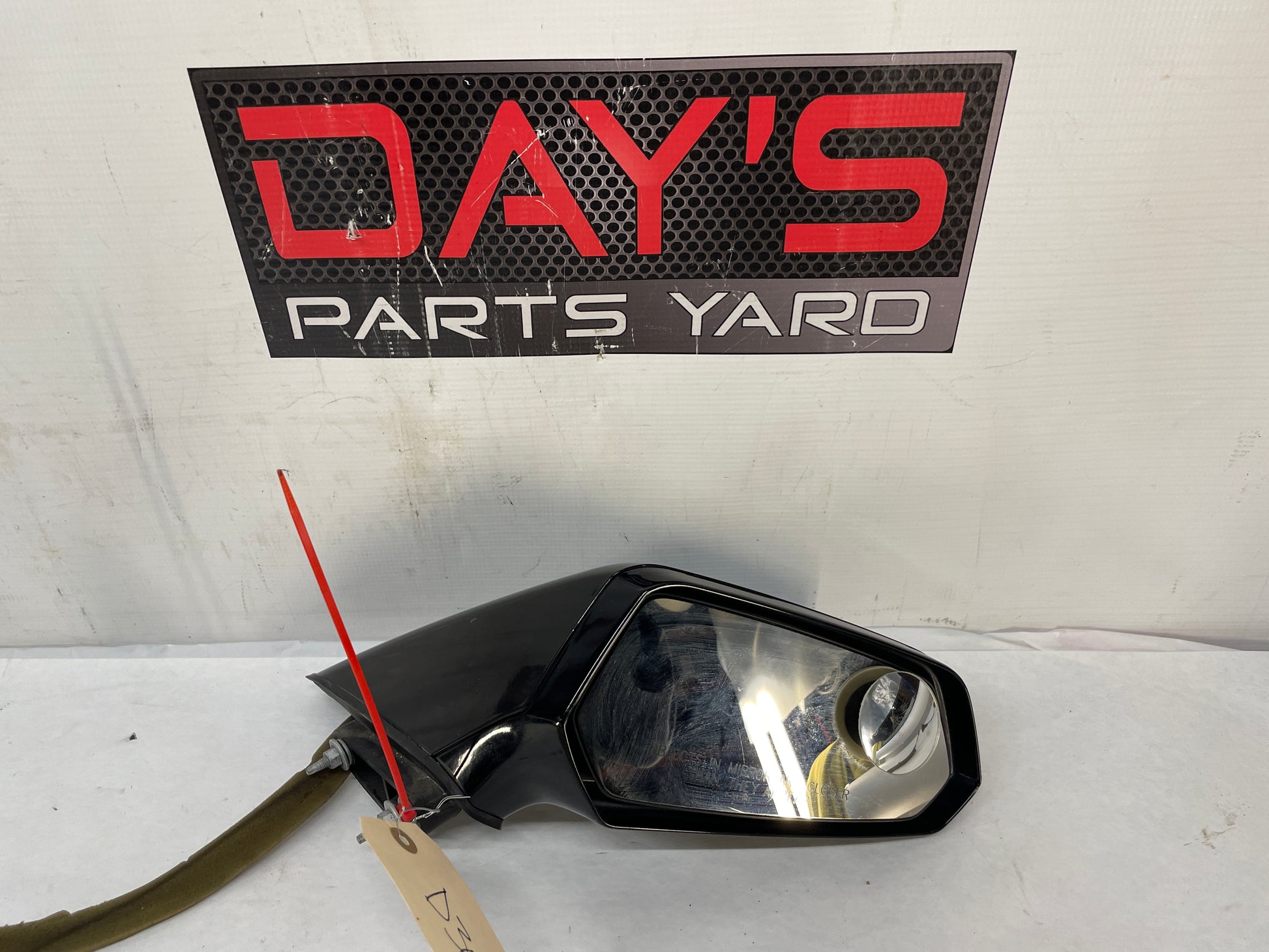 2013 Chevy Camaro SS RH Passenger Exterior Out Side Mirror Black OEM - Day's Parts Yard