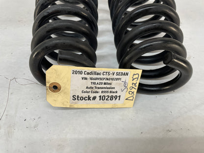 2010 Cadillac CTS-V Sedan Front Suspension Coil Springs OEM