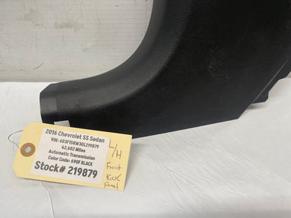2016 Chevy SS Sedan LH Driver Front Interior Kick Panel Trim Sill OEM - Day's Parts Yard