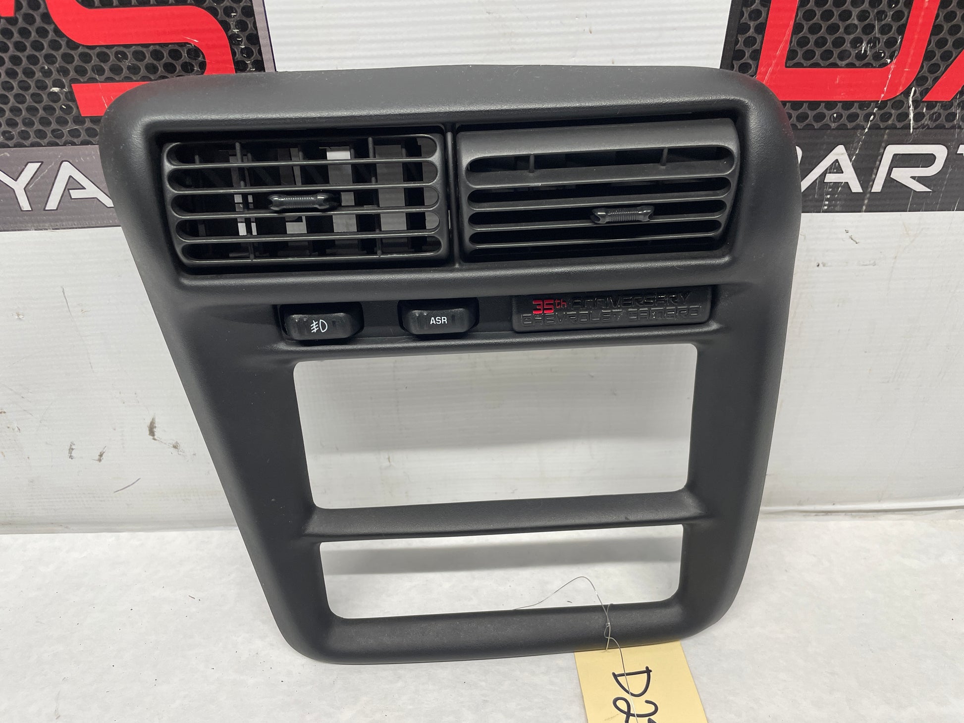 2002 Chevy Camaro Z28 Center Dashboard Radio Stereo Bezel Trim OEM - Day's Parts Yard
