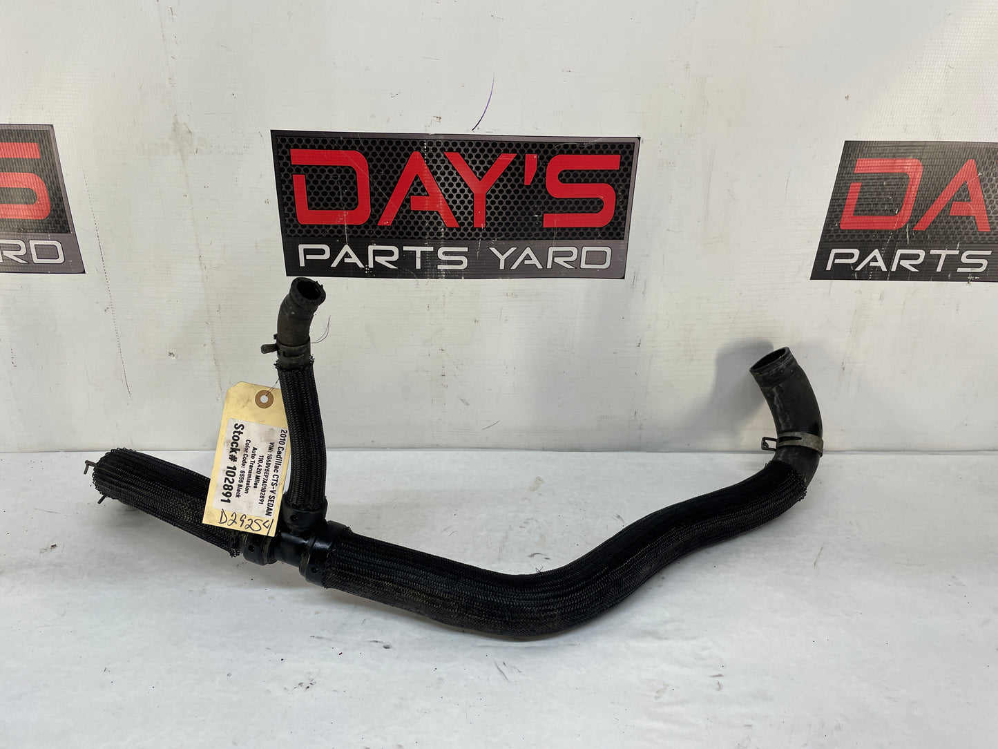 2010 Cadillac CTS-V Sedan Lower Radiator Hoses Lines Tubes OEM