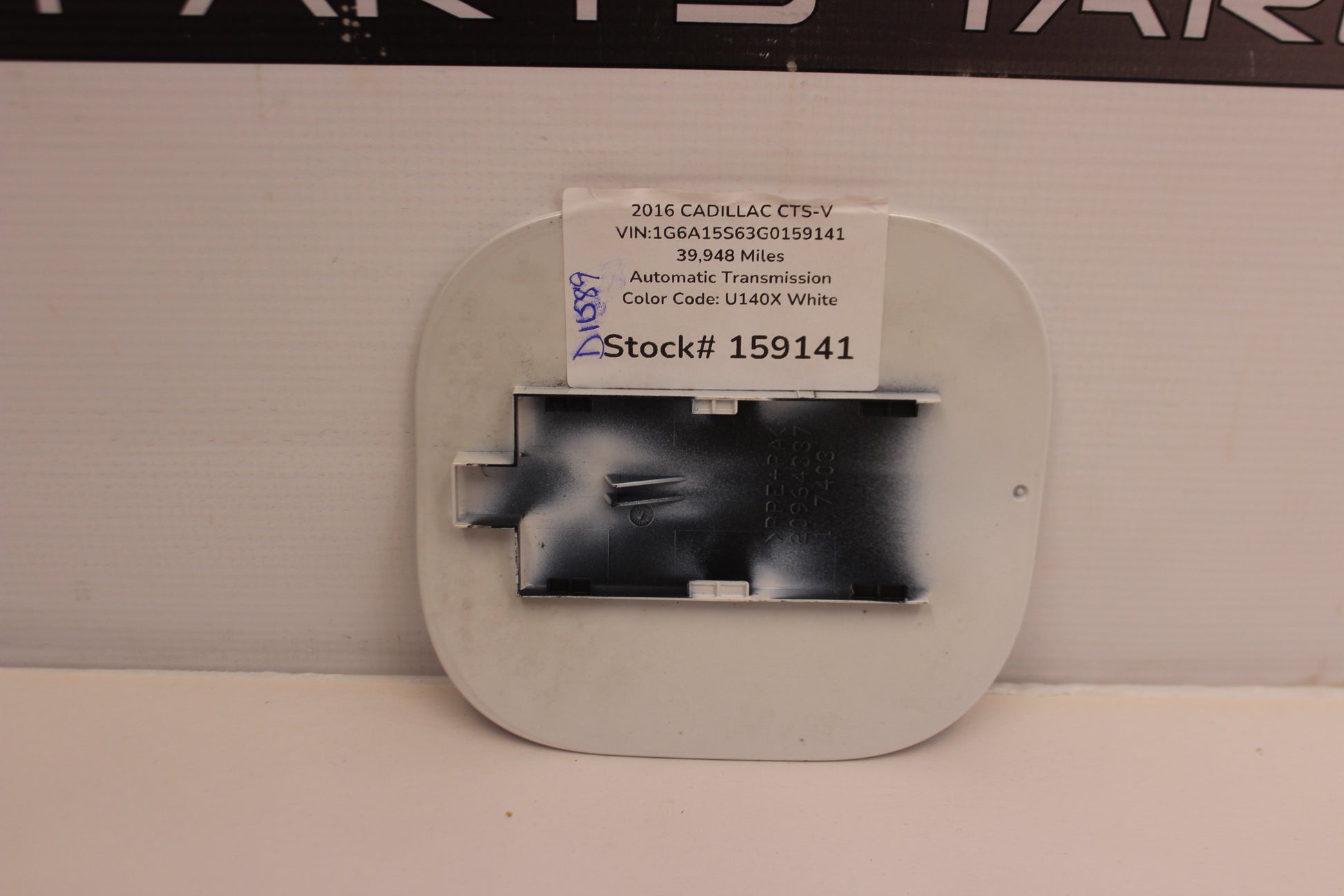 2016 Cadillac CTS-V Fuel Tank Door Lid Cover OEM - Day's Parts Yard