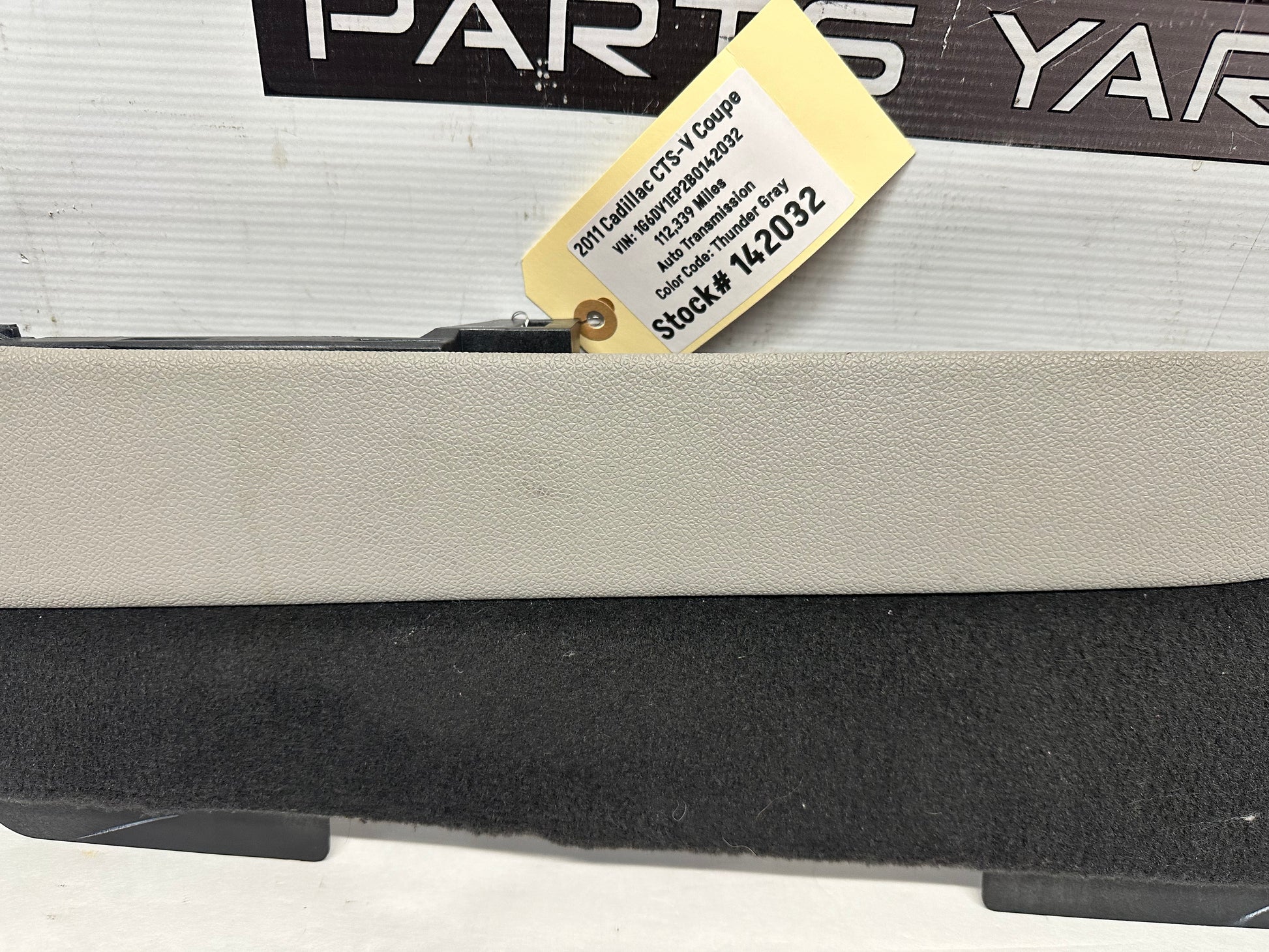 2011 Cadillac CTS-V Coupe LH Driver Center Console Trim OEM - Day's Parts Yard
