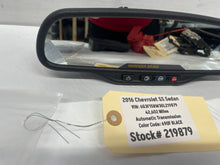 2016 Chevy SS Sedan Rear View Rearview Mirror Auto Dimming & OnStar OEM - Day's Parts Yard