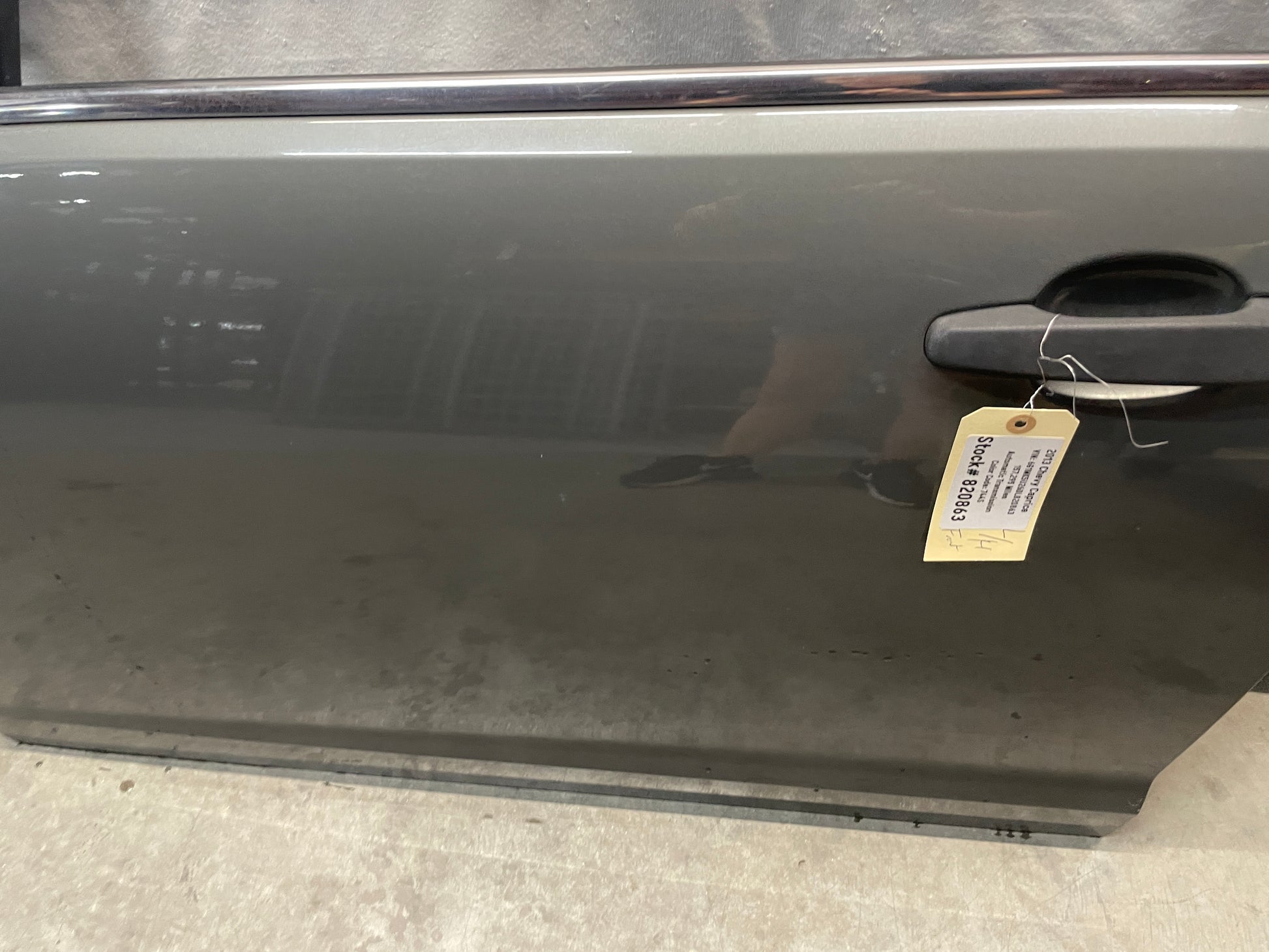 2013 Chevy Caprice LH Driver Front Exterior Door OEM - Day's Parts Yard