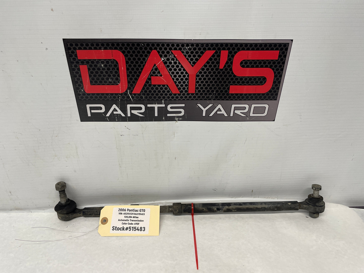 2006 Pontiac GTO RH Passenger Rear Suspension Adjustment Tie Rod Assembly OEM - Day's Parts Yard