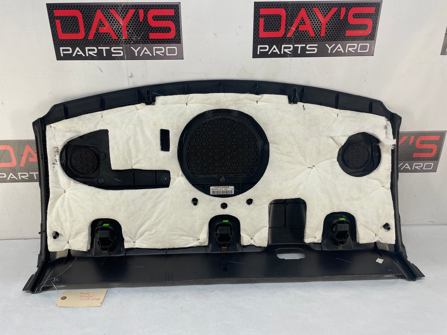 2009 Cadillac CTS-V Sedan Rear Window Package Tray Panel Trim OEM - Day's Parts Yard