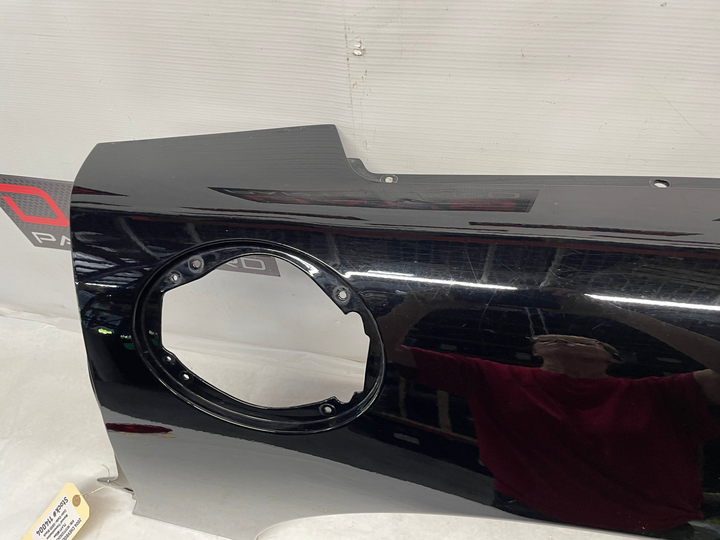 2004 Chevy C5 Corvette LH Driver Rear Fender Quarter Black Hatchback OEM - Day's Parts Yard