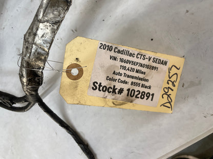2010 Cadillac CTS-V Sedan Engine Motor Transmission Wire Wiring Harness OEM