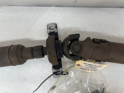 2009 Cadillac CTS-V Sedan Drive Propeller Shaft Driveshaft w/ Hardware Assembly OEM - Day's Parts Yard