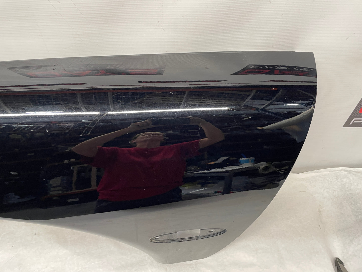 2004 Chevy C5 Corvette LH Driver Rear Fender Quarter Black Hatchback OEM - Day's Parts Yard