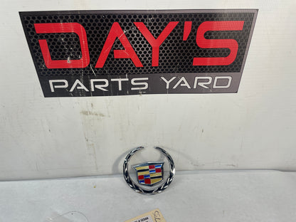 2009 Cadillac CTS-V Sedan Rear Trunk Deck Lid Ornament Emblem Logo Badge Shield OEM - Day's Parts Yard