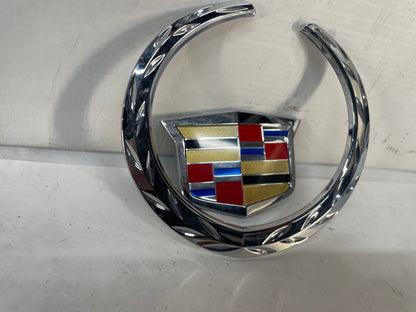 2009 Cadillac CTS-V Sedan Rear Trunk Deck Lid Ornament Emblem Logo Badge Shield OEM - Day's Parts Yard