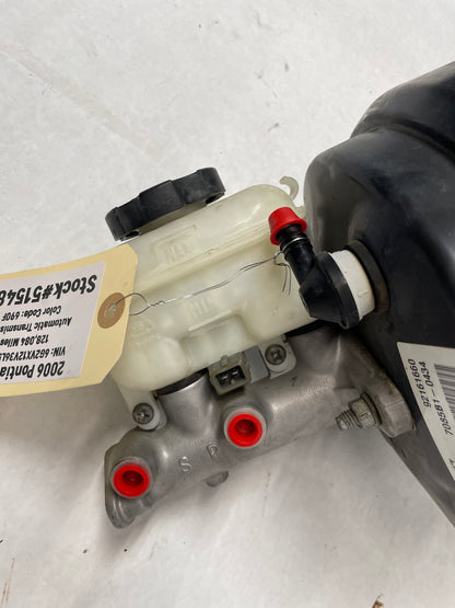 2006 Pontiac GTO Brake Master Cylinder and Reservoir OEM - Day's Parts Yard