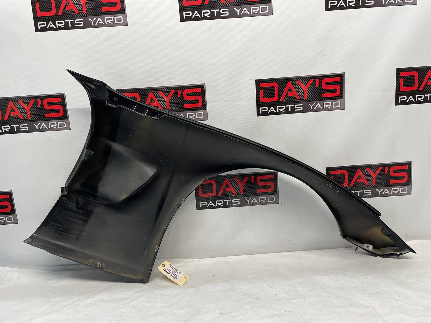 2004 Chevy C5 Corvette LH Driver Front Fender Black OEM - Day's Parts Yard
