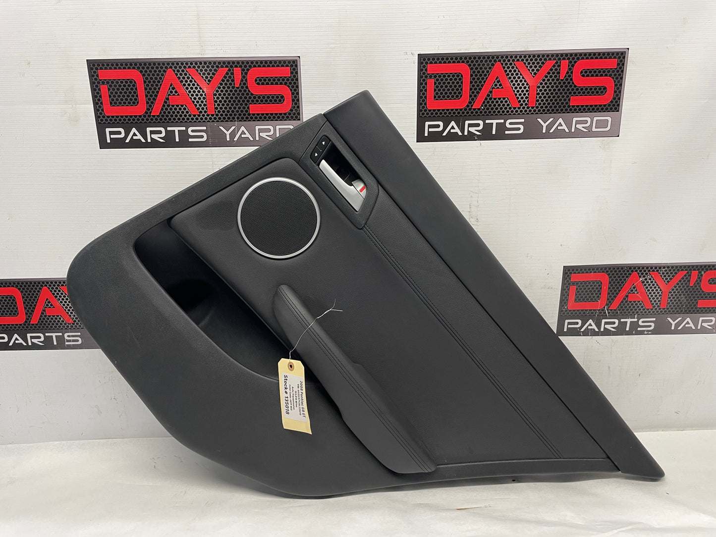 2008 Pontiac G8 GT RH Passenger Rear Interior Door Trim Panel OEM - Day's Parts Yard