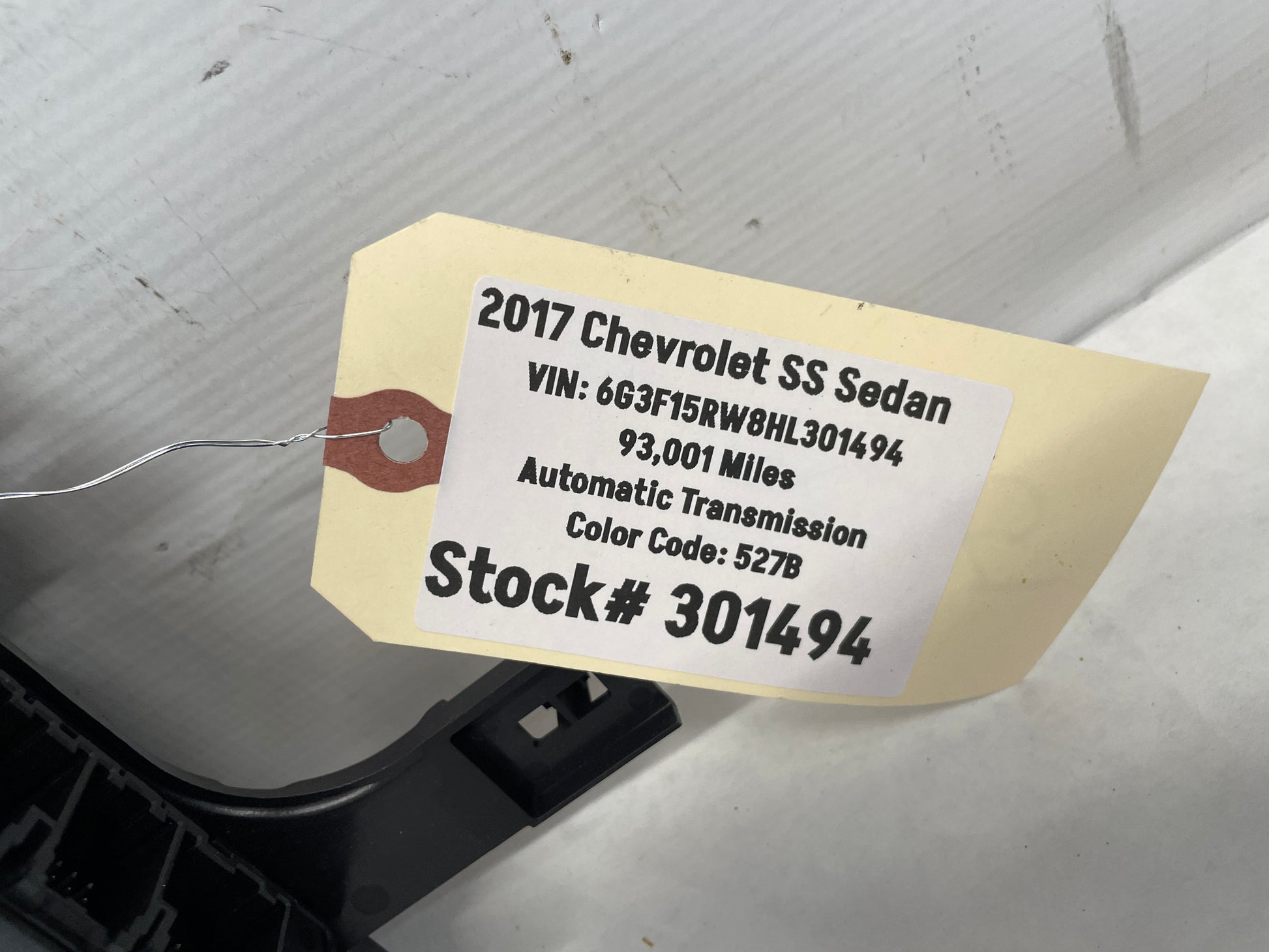 2017 Chevy SS Sedan Parking Assist & Keyless Entry Control Control Module OEM - Day's Parts Yard
