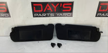 2013 Chevy Camaro SS RH & LH Sunvisors Sun Visors Shades w/ Clips OEM - Day's Parts Yard