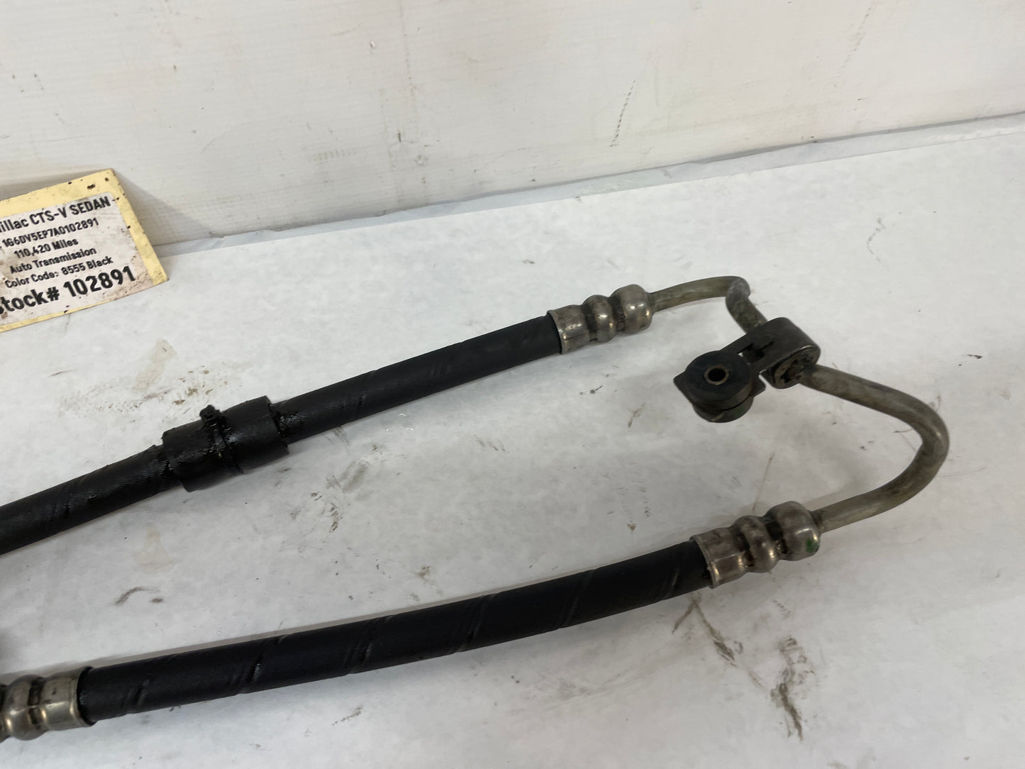 2010 Cadillac CTS-V Sedan Power Steering Lines Hoses Tubes OEM