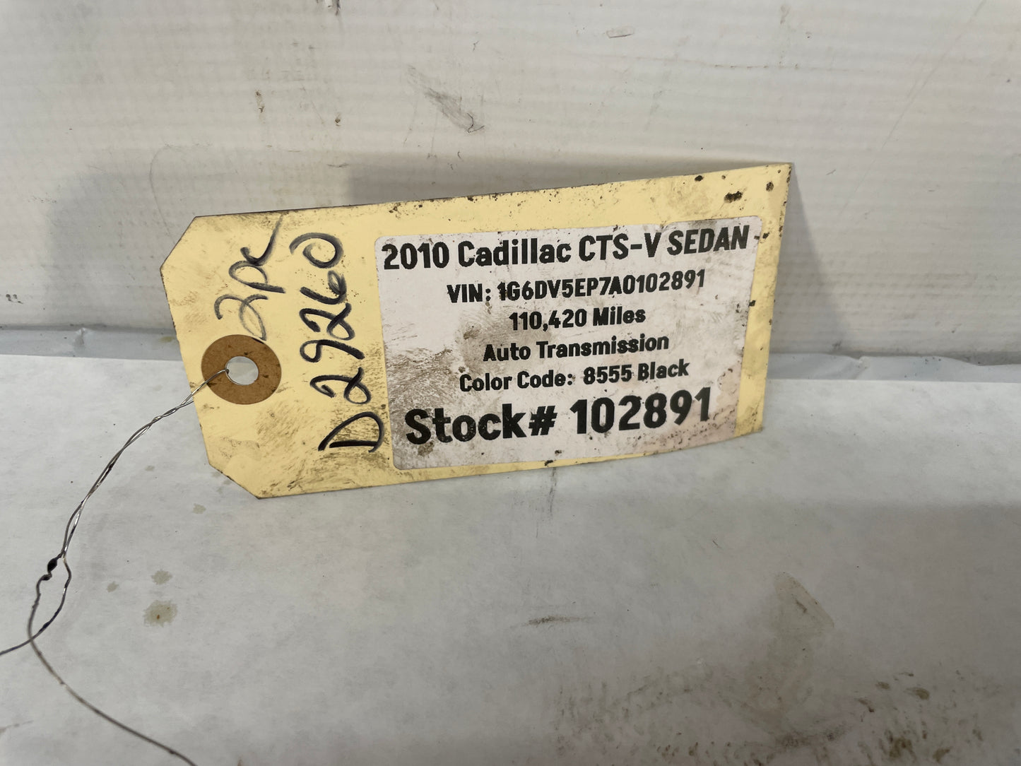 2010 Cadillac CTS-V Sedan Power Steering Lines Hoses Tubes OEM