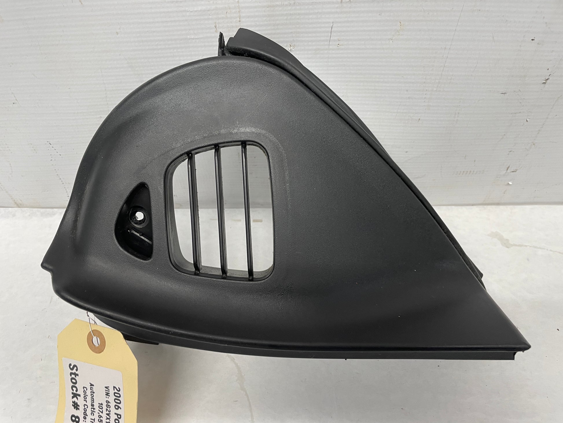 2006 Pontiac GTO LH Driver Dash End Trim Panel OEM - Day's Parts Yard