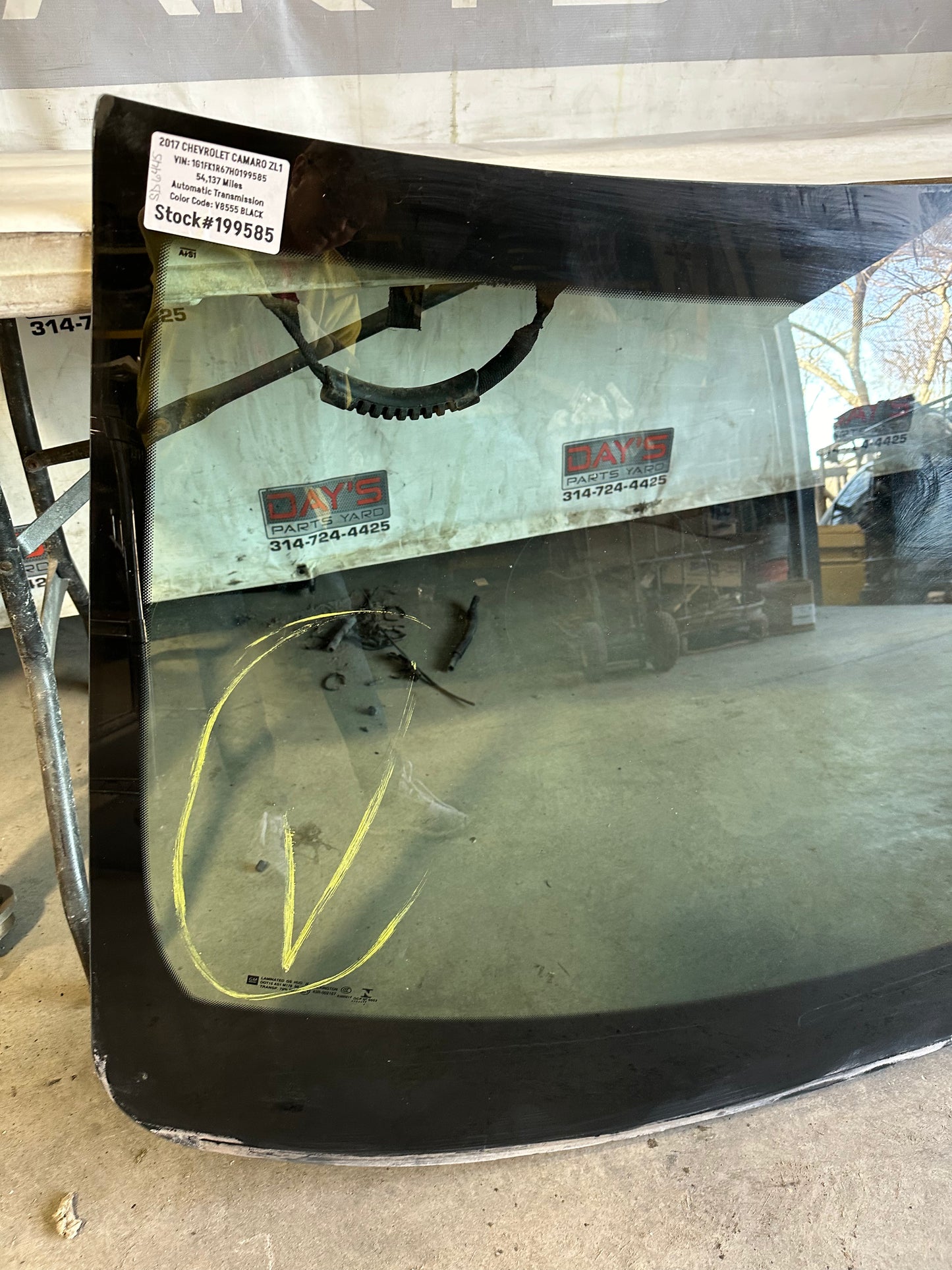 2017 Chevy Camaro ZL1 Front Windshield OEM LOCAL PICK UP