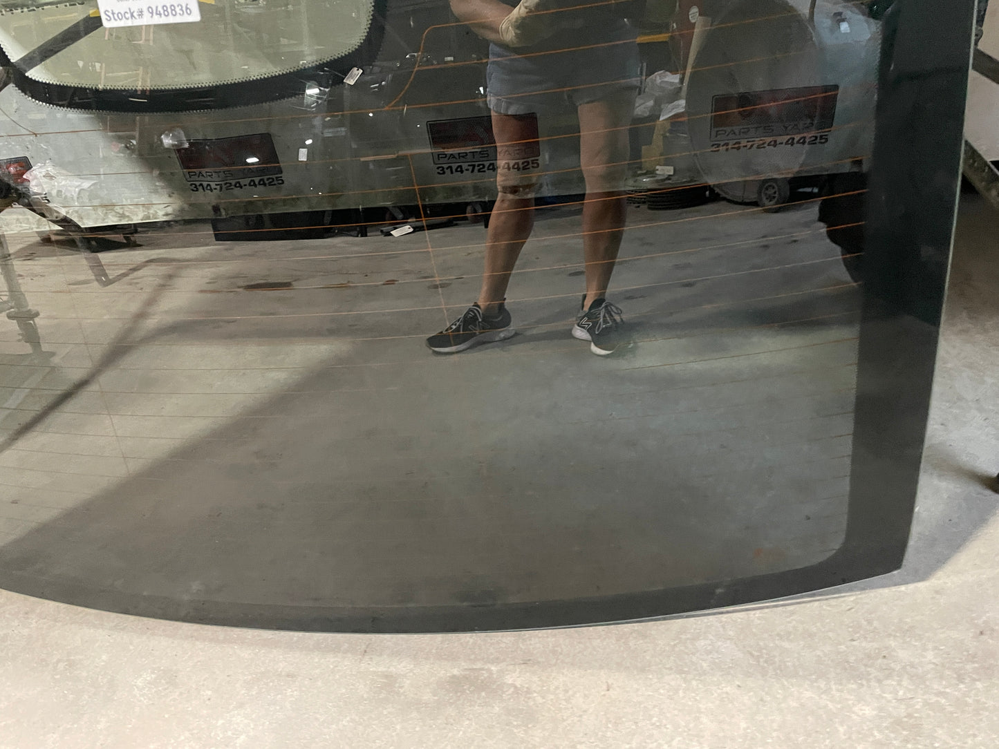 2014 Chevy SS Sedan Rear Back Glass Window OEM LOCAL PICK UP - Day's Parts Yard
