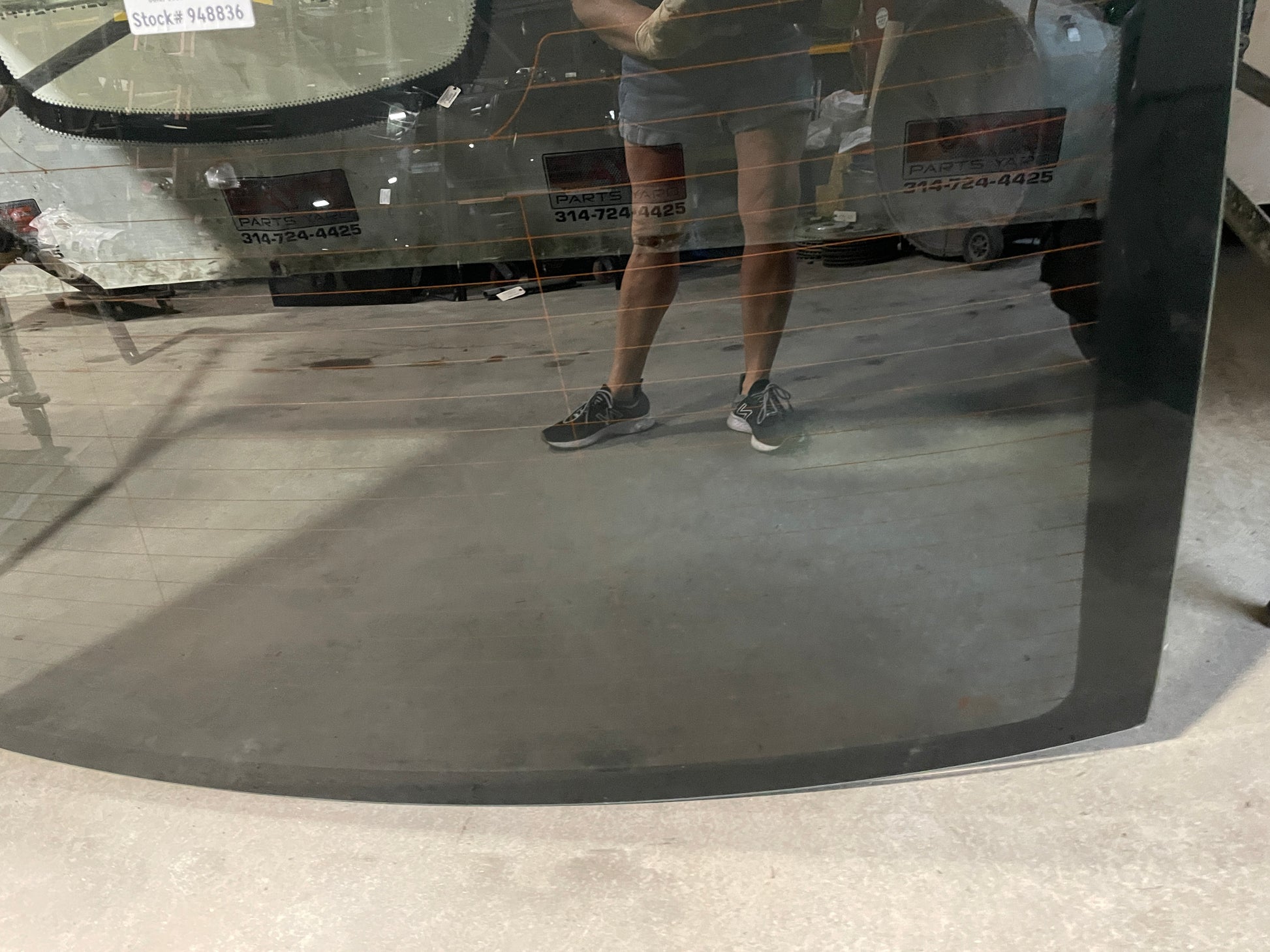 2014 Chevy SS Sedan Rear Back Glass Window OEM LOCAL PICK UP - Day's Parts Yard