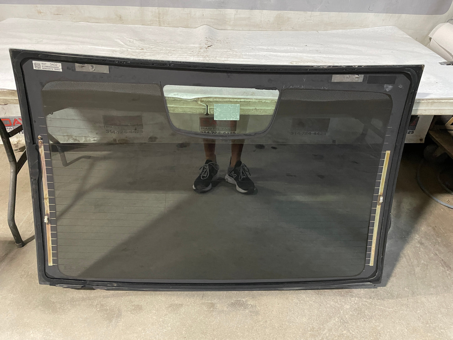 2014 Chevy SS Sedan Rear Back Glass Window OEM LOCAL PICK UP - Day's Parts Yard