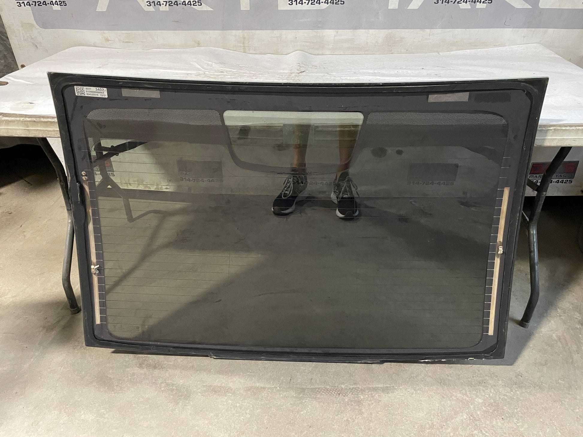 2016 Chevy SS Sedan Rear Back Glass Window OEM LOCAL PICK UP - Day's Parts Yard