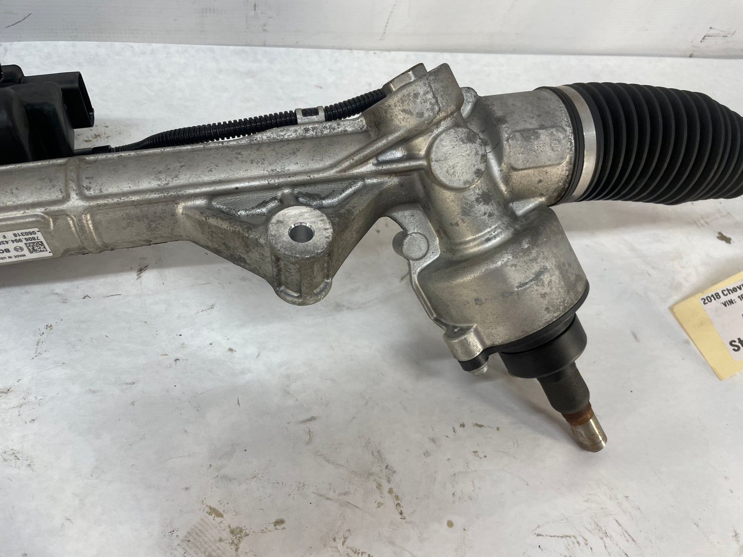 2018 Chevy Camaro ZL1 Electric Power Steering Rack and Pinion Gear OEM