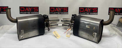 2016 Chevy SS Sedan Factory OEM Bi Mode RH & LH Exhaust Mufflers OEM - Day's Parts Yard