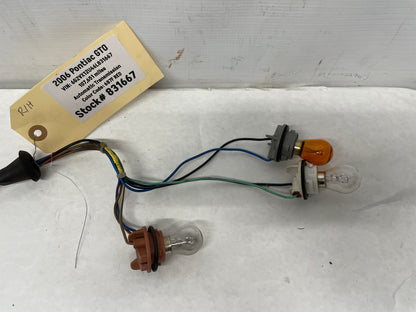 2006 Pontiac GTO RH Passenger Tail Light Taillight Wire Wiring Harness OEM - Day's Parts Yard