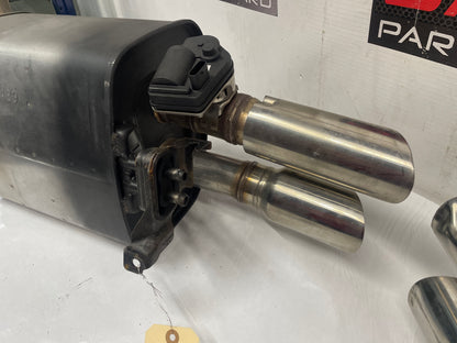 2016 Chevy SS Sedan Factory OEM Bi Mode RH & LH Exhaust Mufflers OEM - Day's Parts Yard