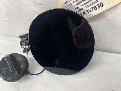2009 Cadillac CTS-V Sedan Fuel Gas Lid Tank Door Cover w/ Cap Black OEM - Day's Parts Yard