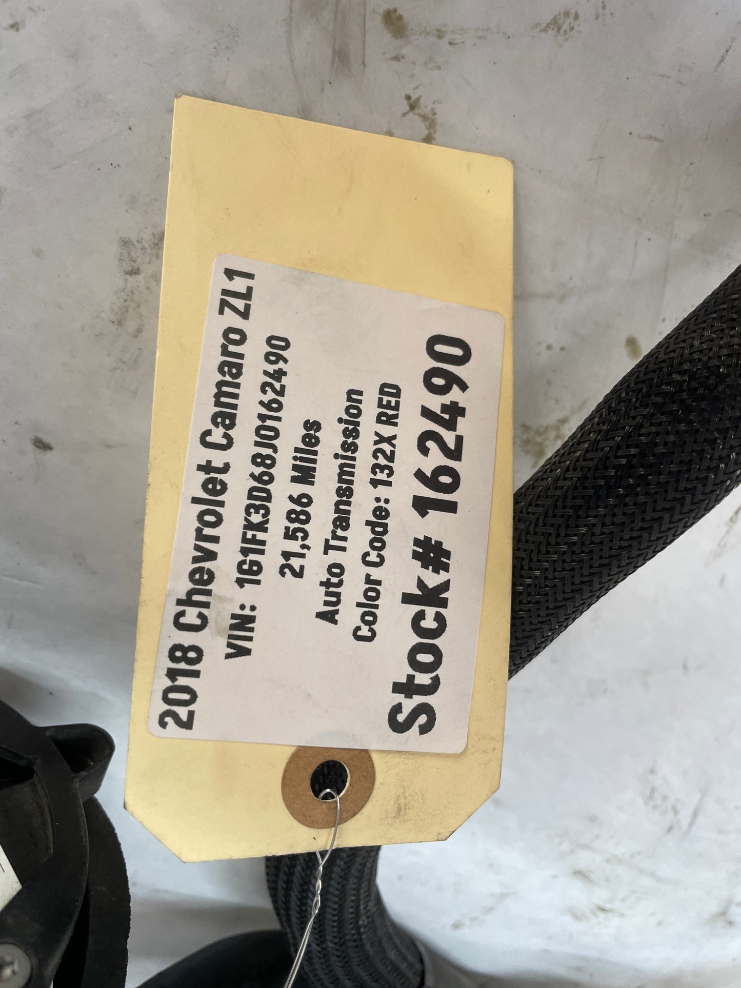 2018 Chevy Camaro ZL1 Supercharger Intercooler Pump Hoses Lines Tubes OEM