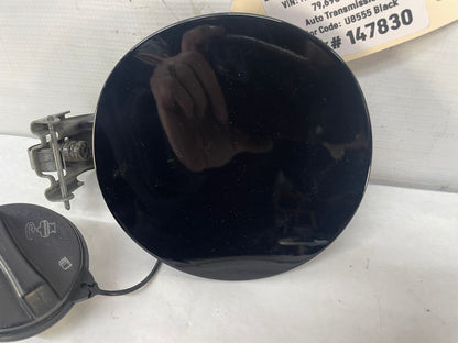 2009 Cadillac CTS-V Sedan Fuel Gas Lid Tank Door Cover w/ Cap Black OEM - Day's Parts Yard