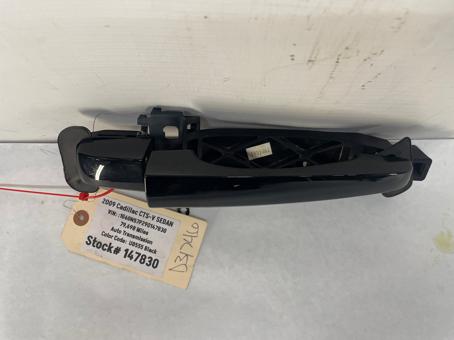 2009 Cadillac CTS-V Sedan RH Passenger Rear Exterior Door Handle Assembly OEM - Day's Parts Yard