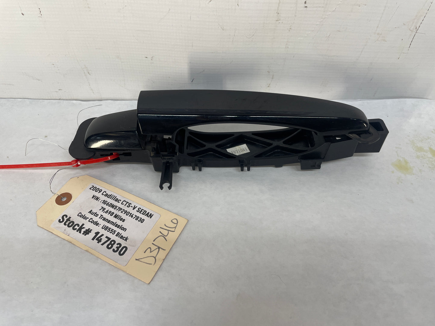 2009 Cadillac CTS-V Sedan RH Passenger Rear Exterior Door Handle Assembly OEM - Day's Parts Yard