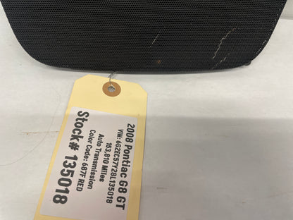 2008 Pontiac G8 GT Center Dash Radio Bezel Speaker Cover Grille OEM - Day's Parts Yard